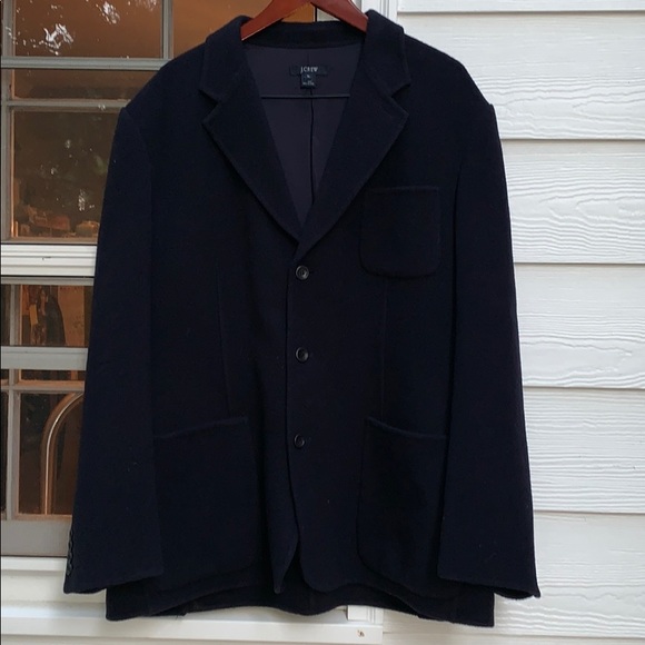 J. Crew men’s navy coat XL - Picture 1 of 5